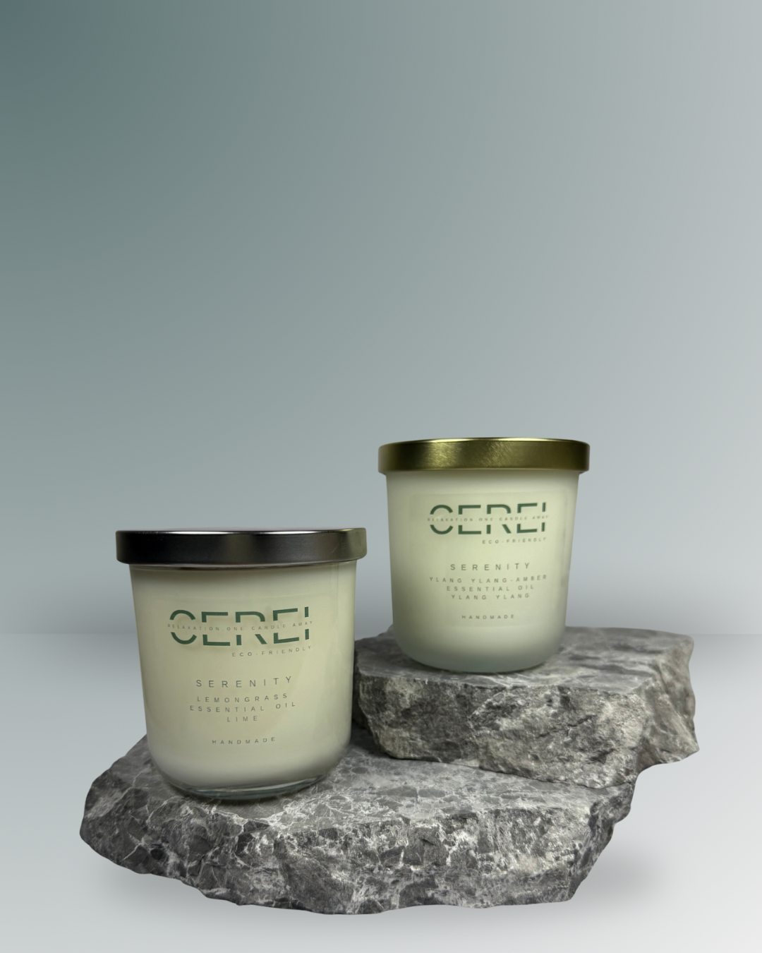Serenity Collection | Natural Handmade Scented Relaxation Candles – CEREI
