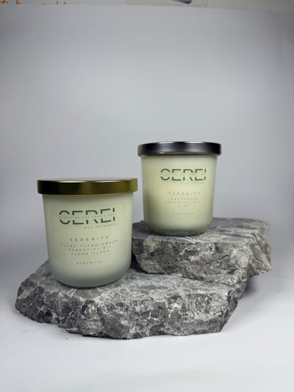 Ylang Ylang & Amber Candle | Handmade Vegan Candle with Essential Oil Ylang Ylang– CEREI